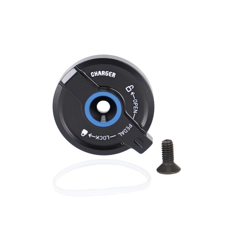 Amortisiertes, komprimiertes Gabel-Knaufsatz-Set RockShox Crown Charger RL, 3-Positionen, SID35/SL Sel. 2024+