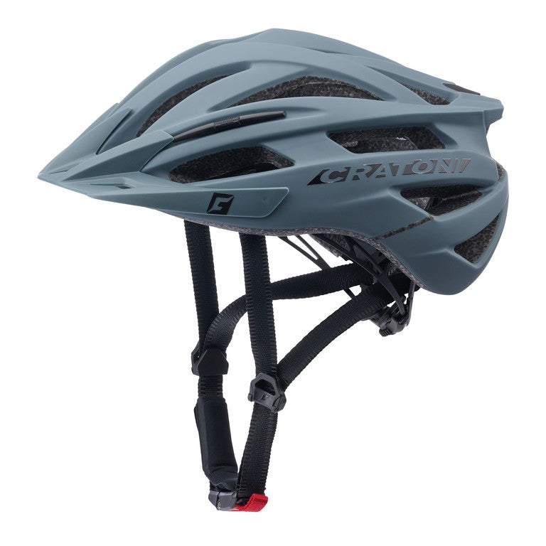 Cratoni Agravic Fahrradhelm, Matt Rock Grey, Größe S/M (54-58cm)