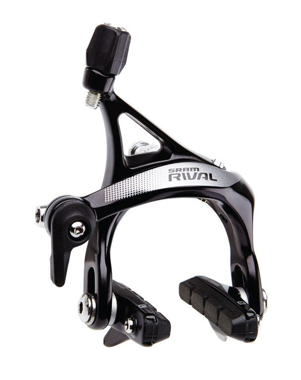 Freno a cerchio SRAM Rival22 RA, nero, alluminio, con past.