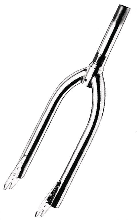 forcella BMX cromo ? 21,2 mm 190mm, filetto 90mm