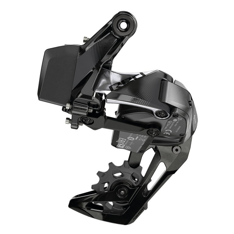 Der. Post. SRAM Red XPLR eTap AXS D1 12-fach, mittellanger Käfig, schwarz, alle