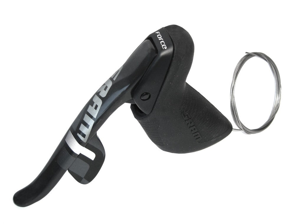 Leva cambio-freno SRAM Force22 Yaw RA, sx, 2vel., 1900mm, nero