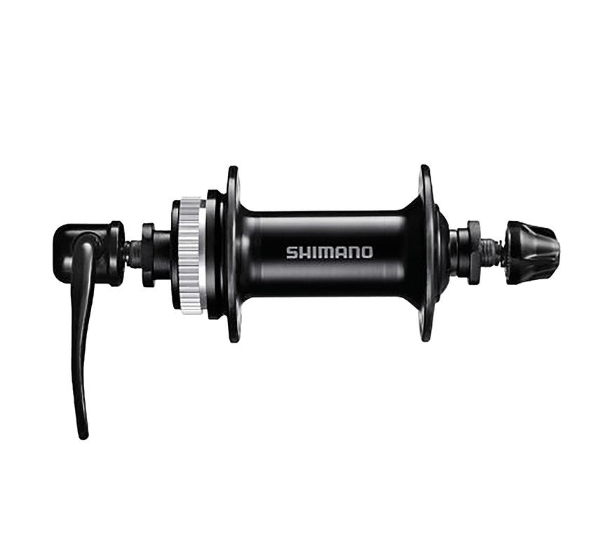Mozzo RA Shimano Disc HB-QC300 100 mm, 36 fori, nero, Centerlock