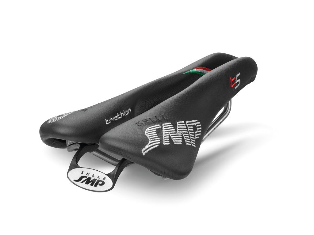 Sillín Selle SMP Triathlon T5, negro, unisex, 251 x 141 mm, aprox. 319 g