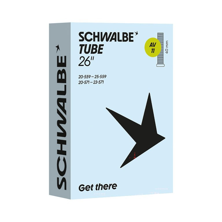Cámara de aire Schwalbe VS 11 26x7/8-1.00" 20/25-559/571AGV40mm