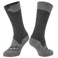 Calzini SealSkinz Raynham nero/grigio, t. L