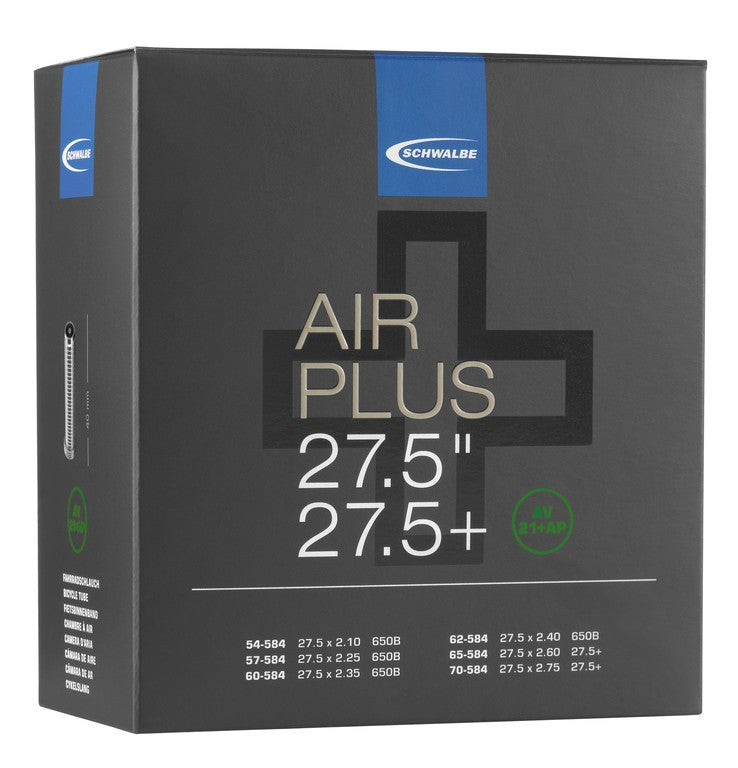 Cámara Schwalbe VS 21+ AP Air Plus 27.5/27.5+" 54/70-584 VS AGV 40 mm