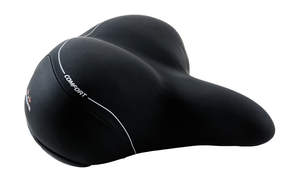 Sillín P&amp;P Comfort 630 negro, unisex, 265x260mm, aprox. 966g