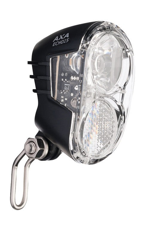 Luce LED a dinamo AXA Echo 15 Switch, 6 V, 15 Lux