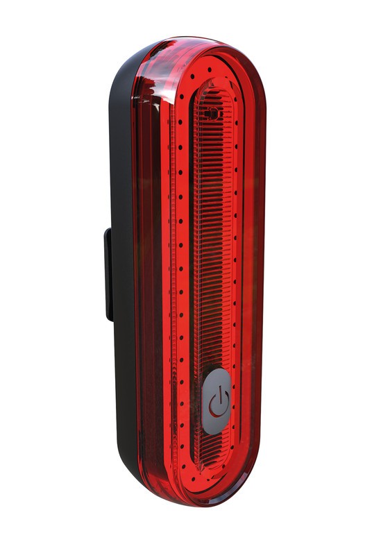 Rücklicht LED-Batterie BÜCHEL MicroLensCOB StopTech, fest montiert. Sattelstütze