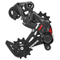 Deragliatore post. SRAM X01 11vel, lange Käfig, rosso, carb