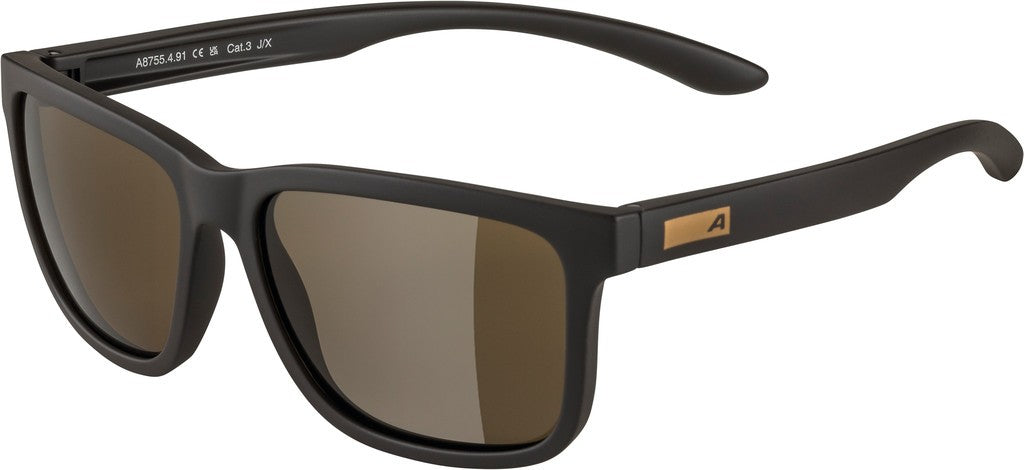 Alpina Burst Sonnenbrille, braune Gläser, Kat. 3