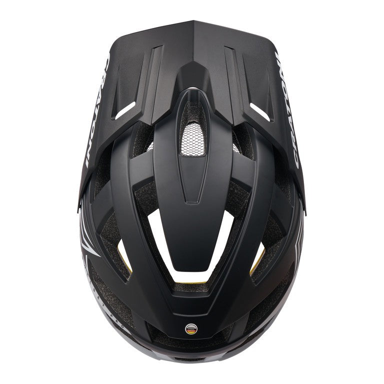 Casco bici Cratoni AllSet Pro MIPS nero/bianco opaco, t. S/M (54-58cm)
