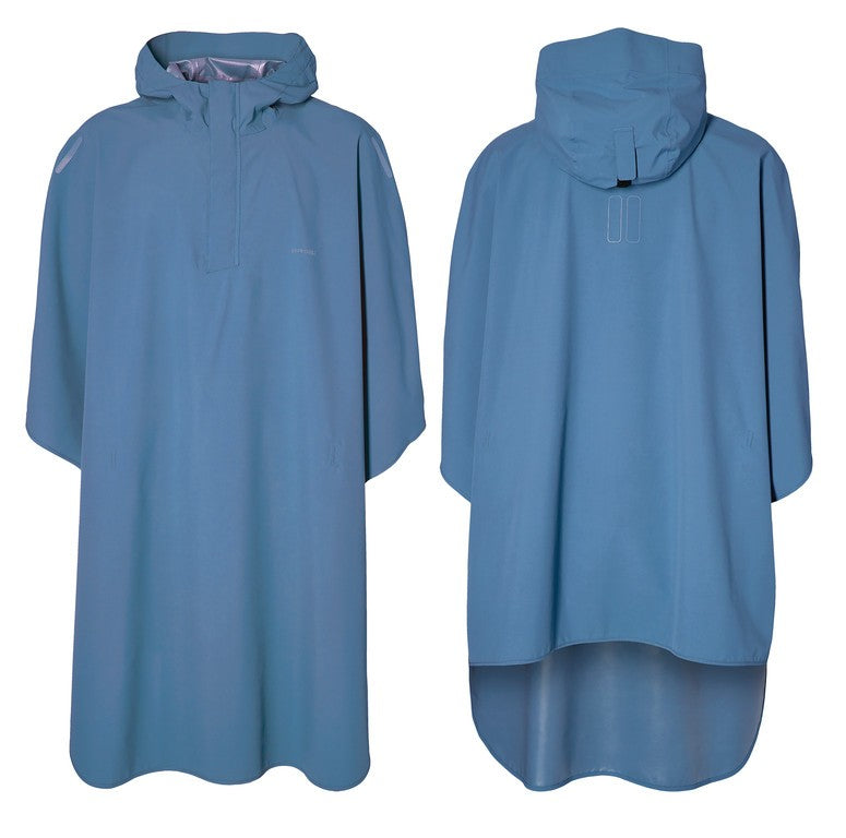 Poncho antipioggia Basil Hoga horizon blue, t. unica, unisex
