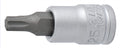 Unior 1/4"-Steckschlüssel mit TX 20-Profil, 187/2TX