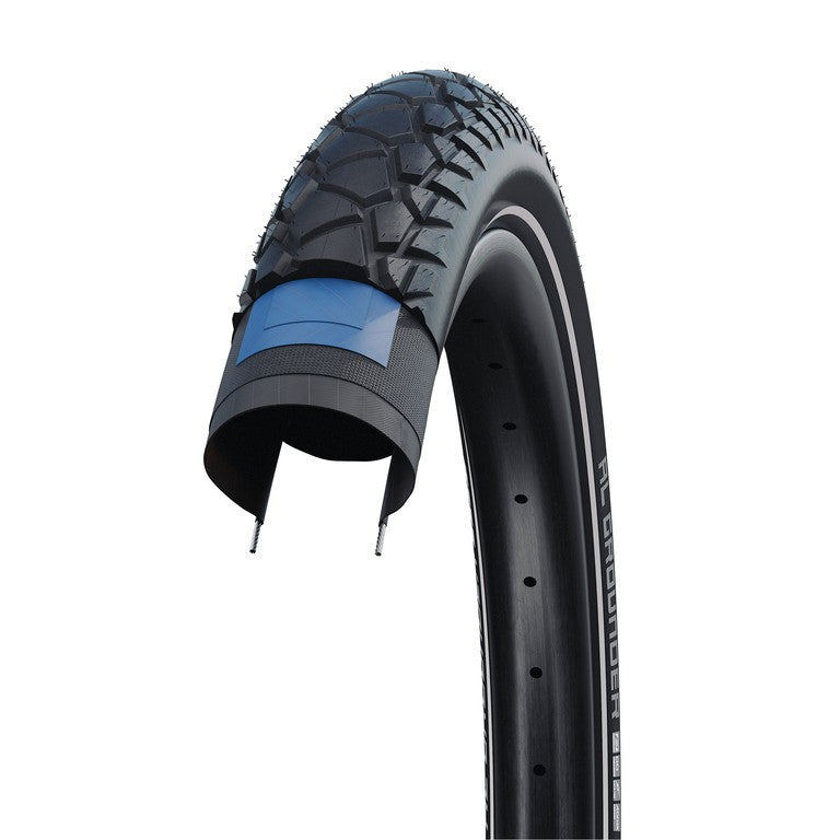 SCHWALBE AL GROUNDER Perf DD 29x2.35 (60 - 622) negro reflex E-50 ADDIX