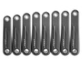 Pedivella SRAM Red XPLR E1 155 mm, nero, DM, Dub Wide s.mov.cen
