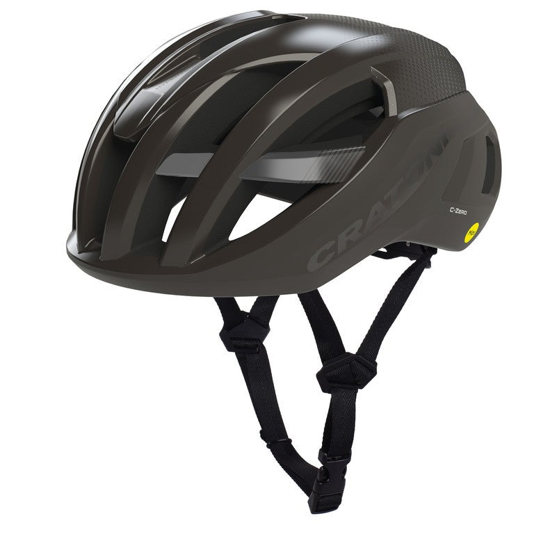 Casco bici Cratoni C-Zero MIPS nero lucido-opaco,t. S/M (52-56 cm)
