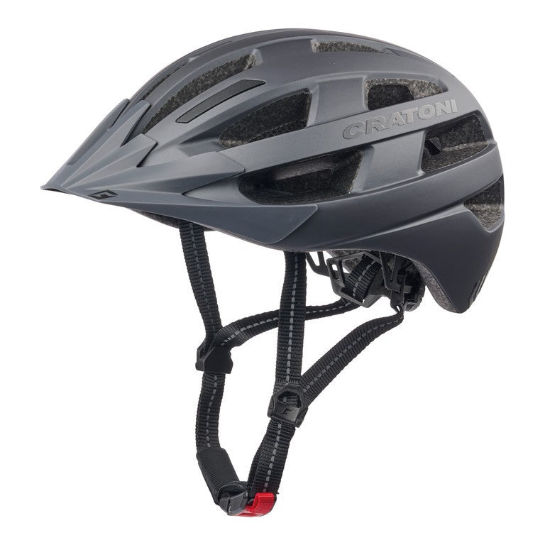 Casco bici Cratoni Velo-X (City) grigio opaco, t. M/L (56-60cm)