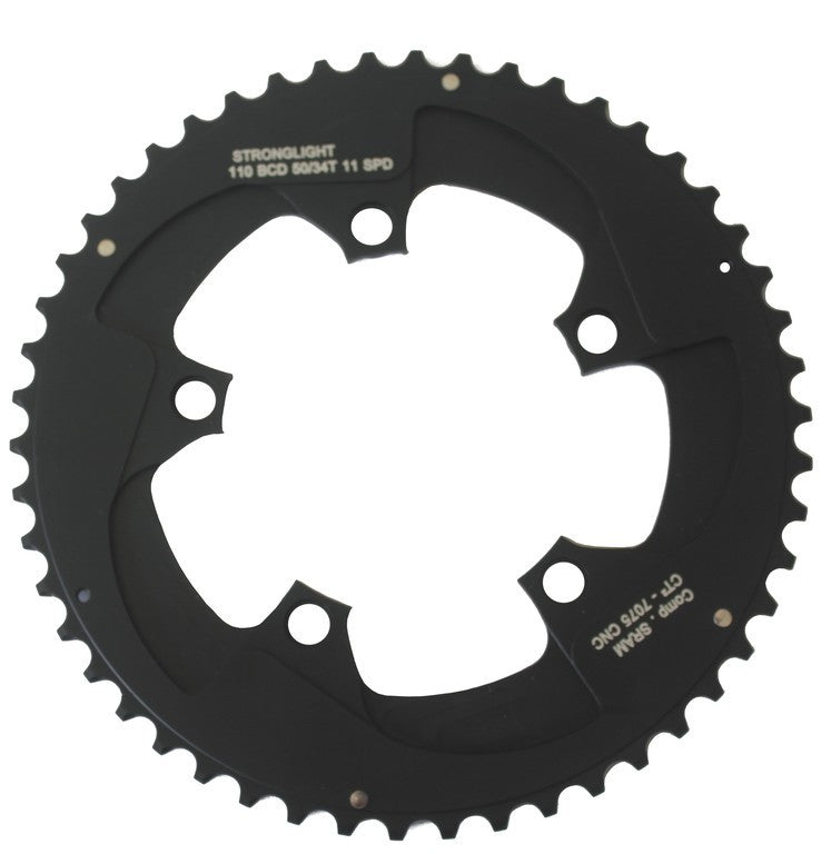 Plato externo Stronglight Sram Force/Red22 52(36)d., ct², 11 velocidades.