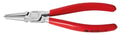 Pinza per anello di bloccaggio Unior rosso,int., dritto, 140, 12-25mm 536/1PR