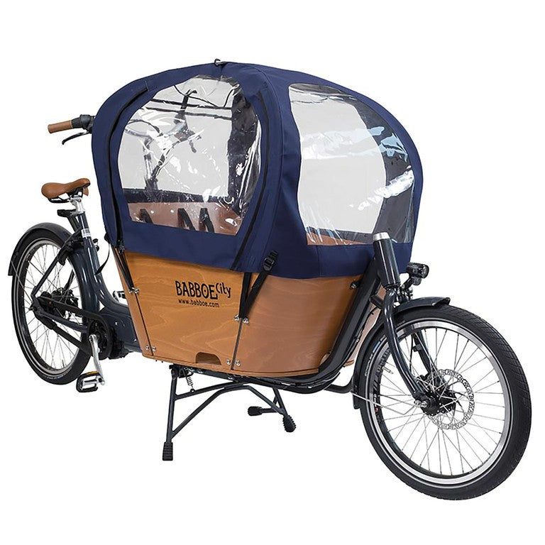Copertura antipioggia Babboe blu, per City, Docril