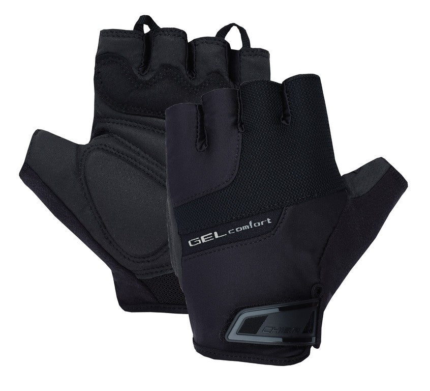 Guanti Chiba Gel Comfort corti nero, t. XL/10