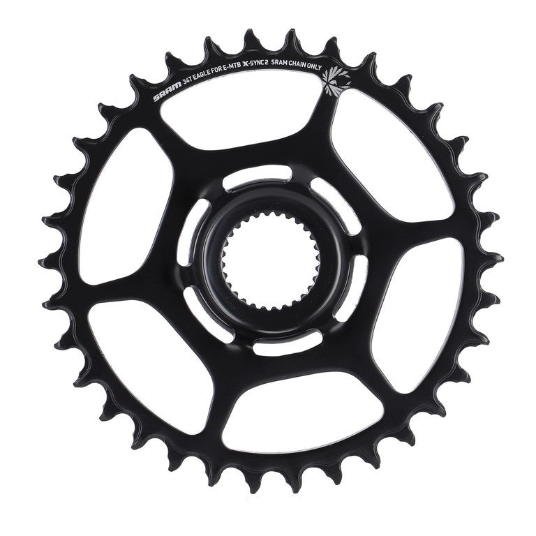 Corona Sram X-Sync2 Eagle Boost 12-vel. 34 d.,nero,acciaio DM, per Bosch