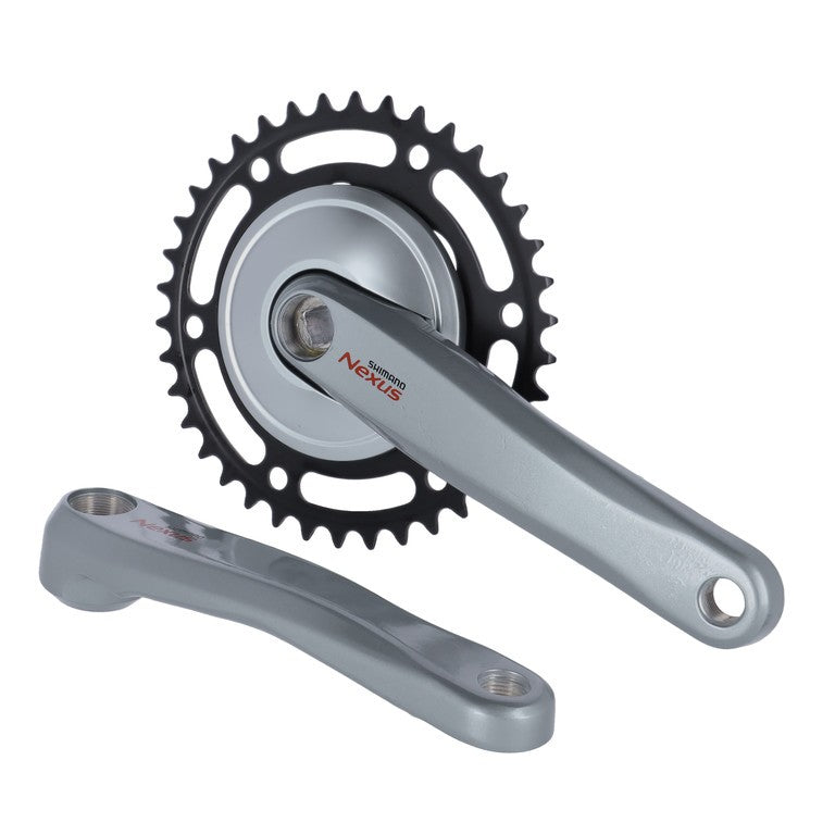 Guarnitura Shimano Nexus FCC6000 38d., 170mm, argento, s.paracat.