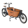 Borde protector Babboe negro, para City, longitud 286,5cm