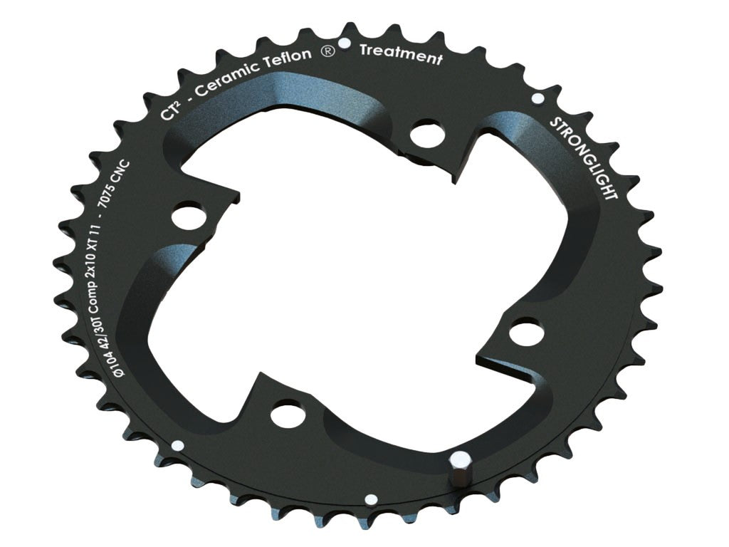 Stronglight MTB Shimano 2x10 Kettenblatt für XT FC M785 4 Arme 39(26) den.est.