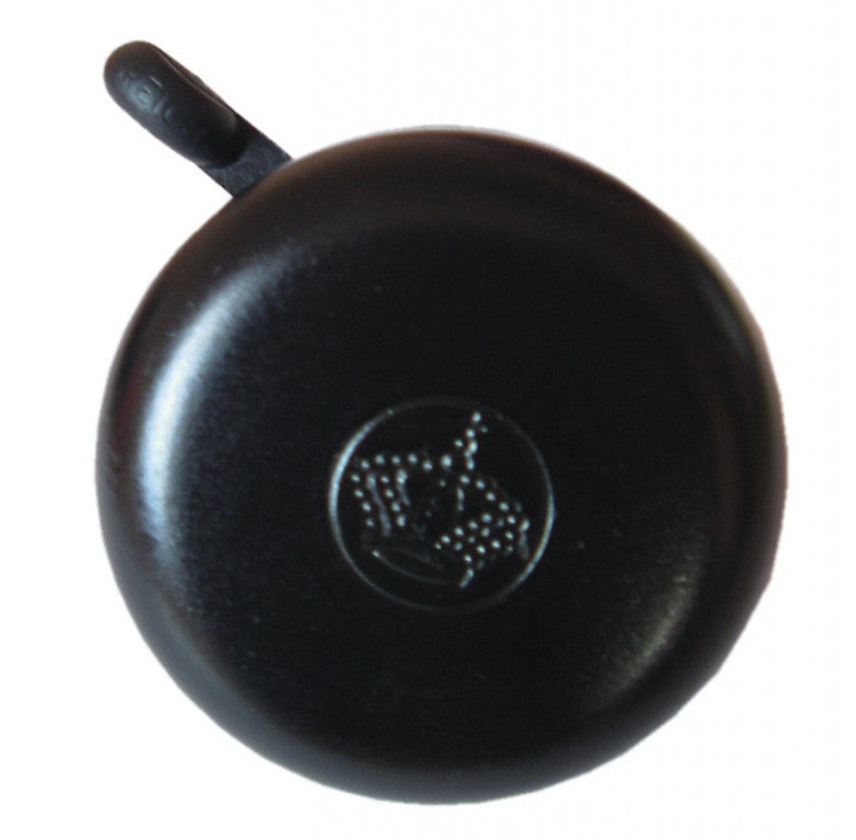 Reichsglockenkrone schwarz, Ø55mm, auf Karton.