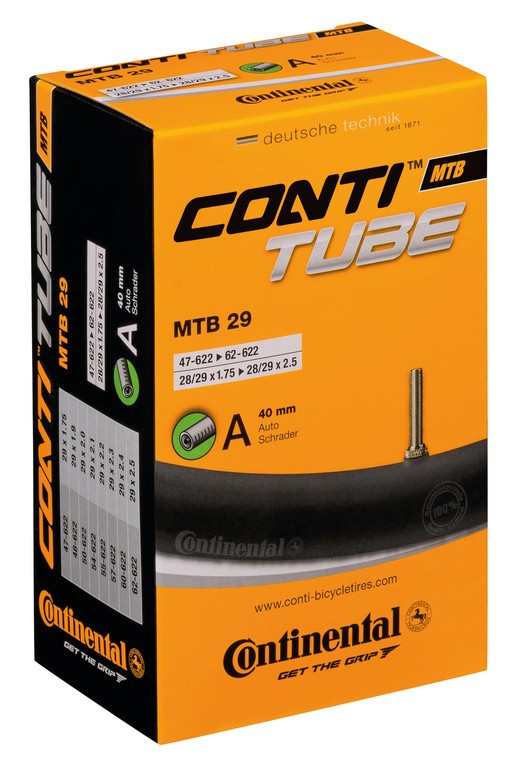 Cámara de aire Conti MTB 28/29 28/29x1.75-2.50" 47/62-622 VS 40mm