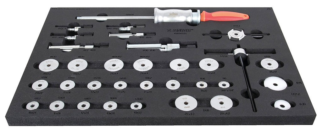 Set pressa cuscinetti Unior 1600SOS20 set mont./smont. cusc., universale
