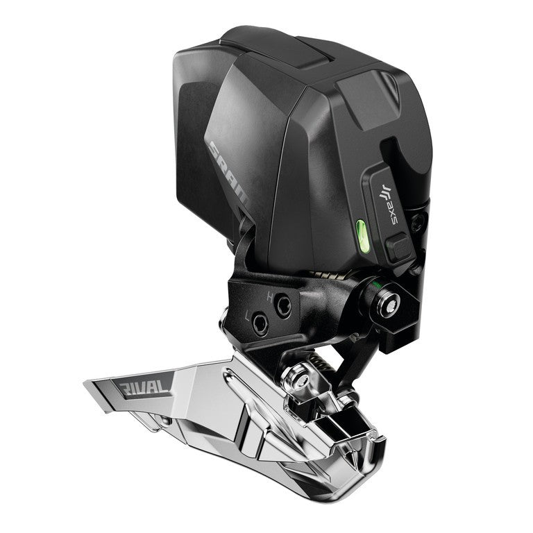 Deragliatore ant. SRAM Rival AXS E1 Braze-on, 2x12, Rd/Yaw, nero