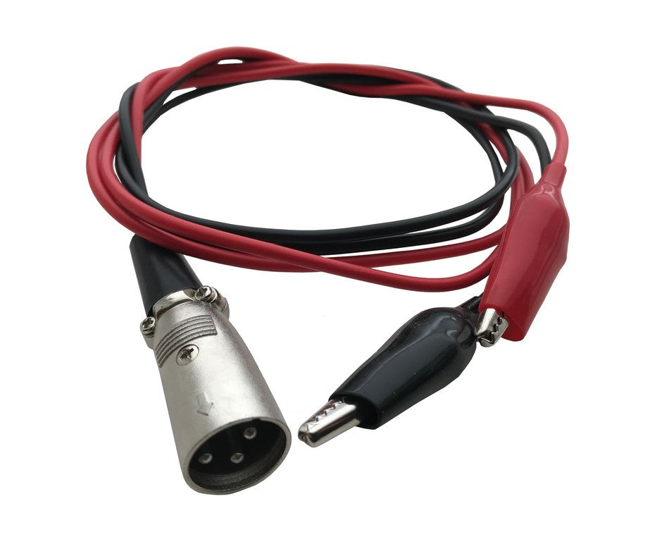 Cavo di verifica univ. per tester batt. con pinza