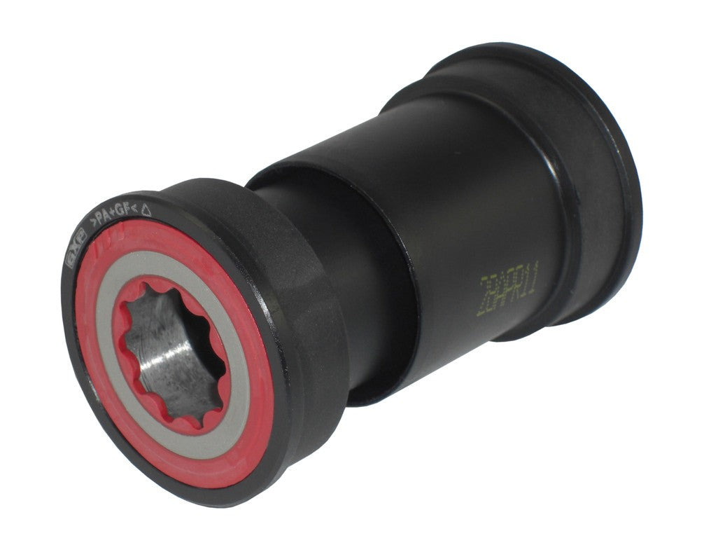 Truvativ GXPPressFitRoad 00.6415.033.000 Eje de pedalier Road BB86, negro/rojo