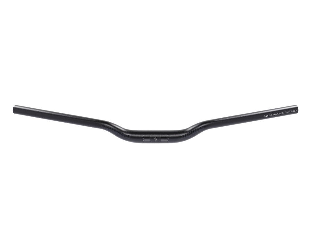 Ergotec Ergo Series XL 31,8 Lenker Ø 31,8 mm, 680 mm, 14°, Aluminium, schwarz