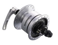 Dinamo de buje Shimano DH3N72 RA 100mm, 36 agujeros, plata, sg.rap.