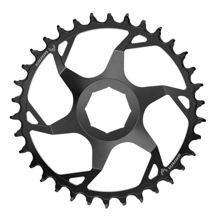 Corona SRAM E-MTB Eagle per Brose 12v., nero, 36 d, T-Type, acciaio, DM