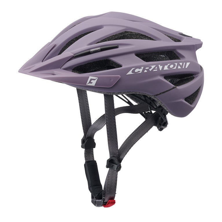 Cratoni Agravic Fahrradhelm, mattviolett, Größe L/XL (58-62 cm)