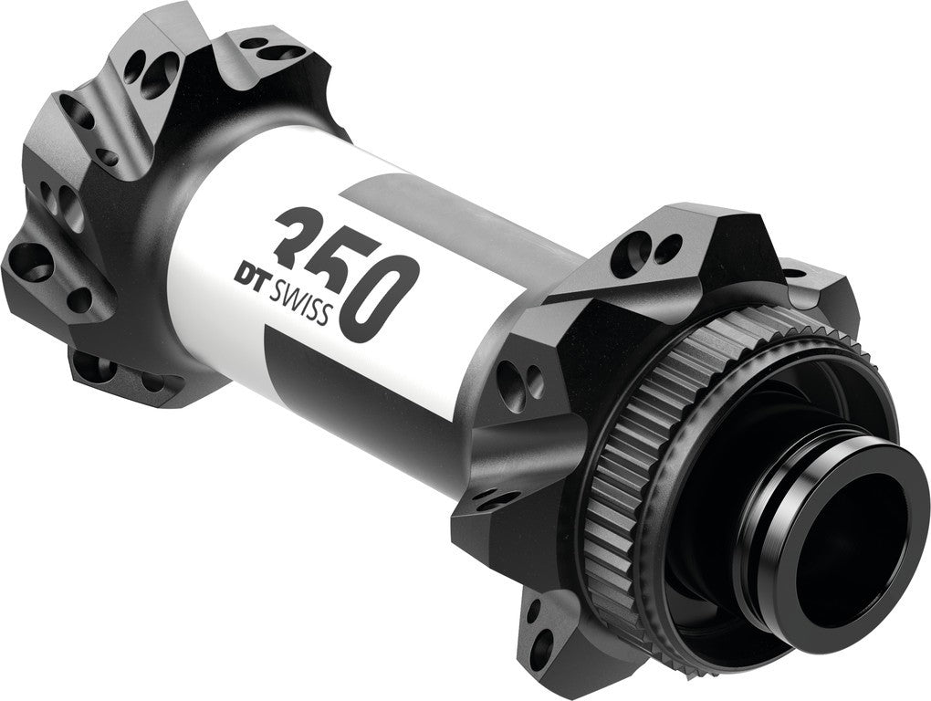 Moz. RA DT Swiss 350 MTB Straightpull DB 100/15 mm TA, 28 agujeros, Center Lock