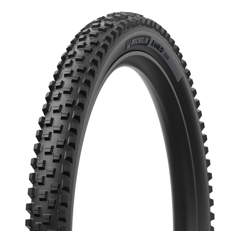 Abgedeckt. Michelin E-Wild Hinterreifen RL faltbar 29x2,60" 65-622 Nr. dunkel Label TLR RL