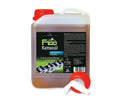 Olio per catene F100 tanica 2 l 50ml, flacone contag., c. rubin. sc.