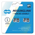 Missinglink KMC 3/32" ML Z1 eHX NR 2 pz., per catene da 7,8mm, EPT arg