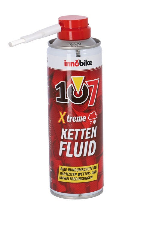 Liquid.p.catene Xtreme 107 Innobike 300ml, bomboletta spray, ins. pennello