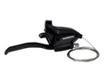Maneta Shimano ST-EF500 de 4 dedos, 8 velocidades, para diestros, C+F, freno V-Brake, 2050 mm, color negro