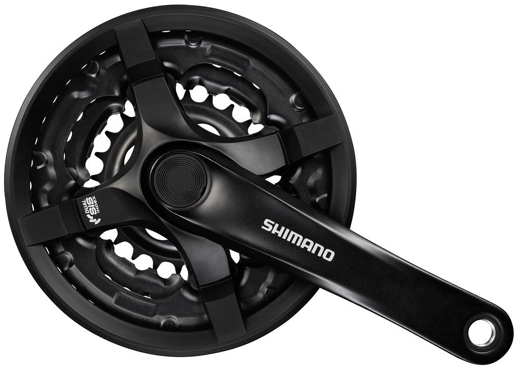 Shimano FC-TY501 Kurbelgarnitur 6/7/8-fach, 24/34/42 Zähne, 175 mm, Nr., C. Paracat.