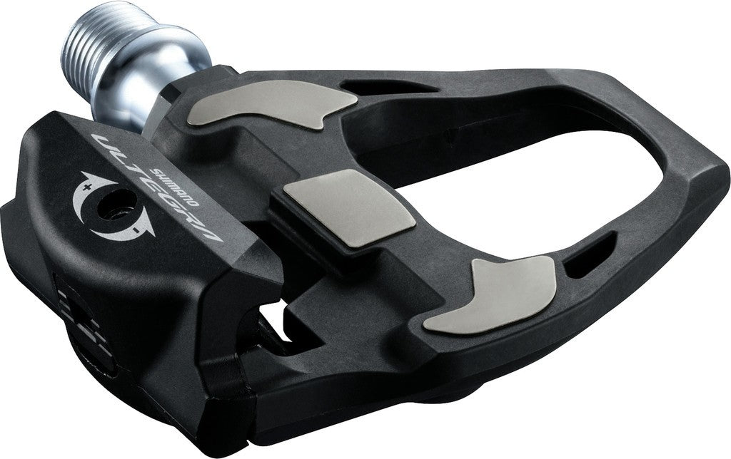 Cuña SPD-SL. Pedal de carretera PDR8000 Ulte, negro, 9/16", un solo lado