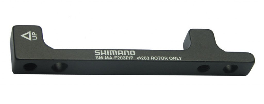 Adatt. Shimano per freno PM/forcella PM RA, per 203mm, per BRM975